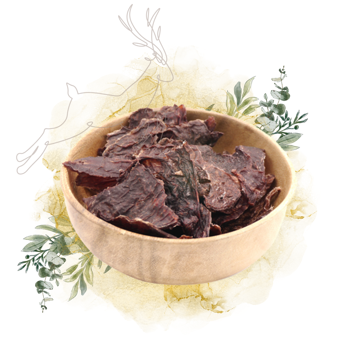 熟成麹肉 【鹿肉】コウジジャーキー